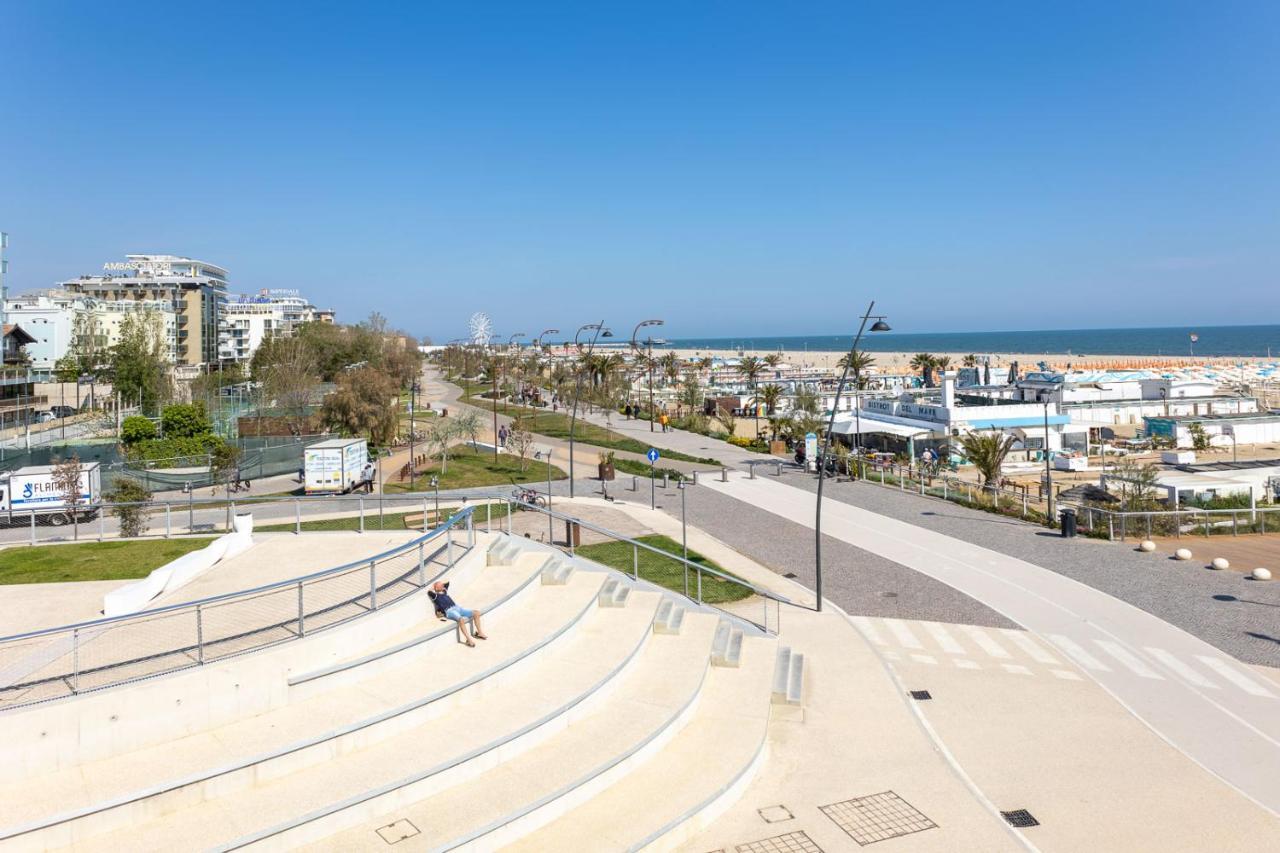 Bilocale Con Giardino A 200Mt Dal Mare - Homeunity Rimini Exteriér fotografie