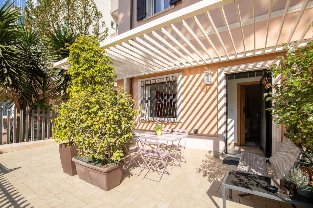 Bilocale Con Giardino A 200Mt Dal Mare - Homeunity Rimini Exteriér fotografie
